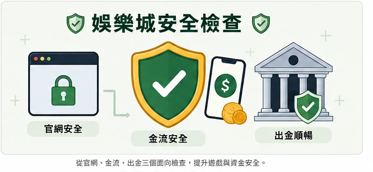 娛樂城安全檢查 娛樂城安全檢查示意圖